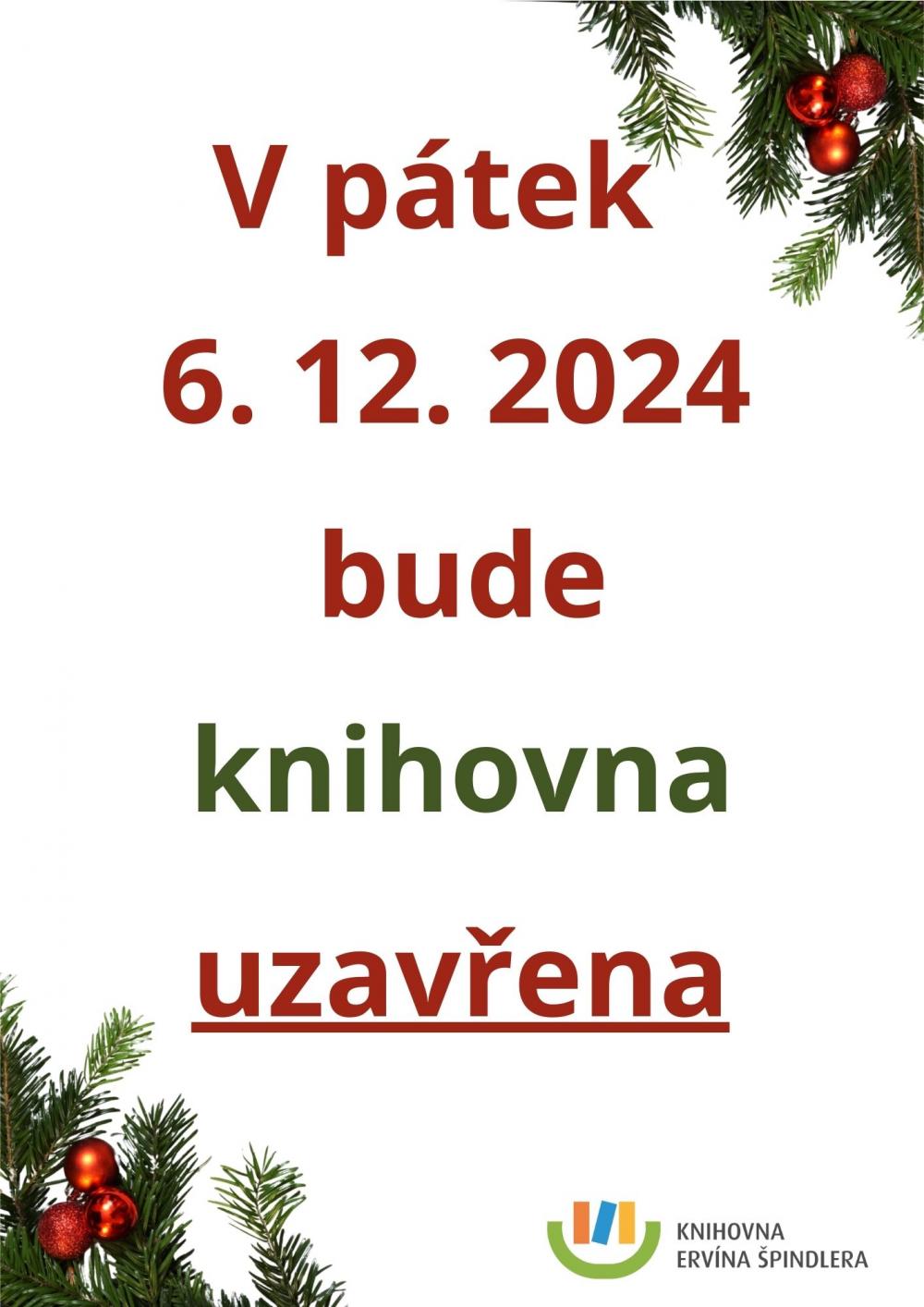 Ilustrační foto Knihovna 6. 12. uzavřena